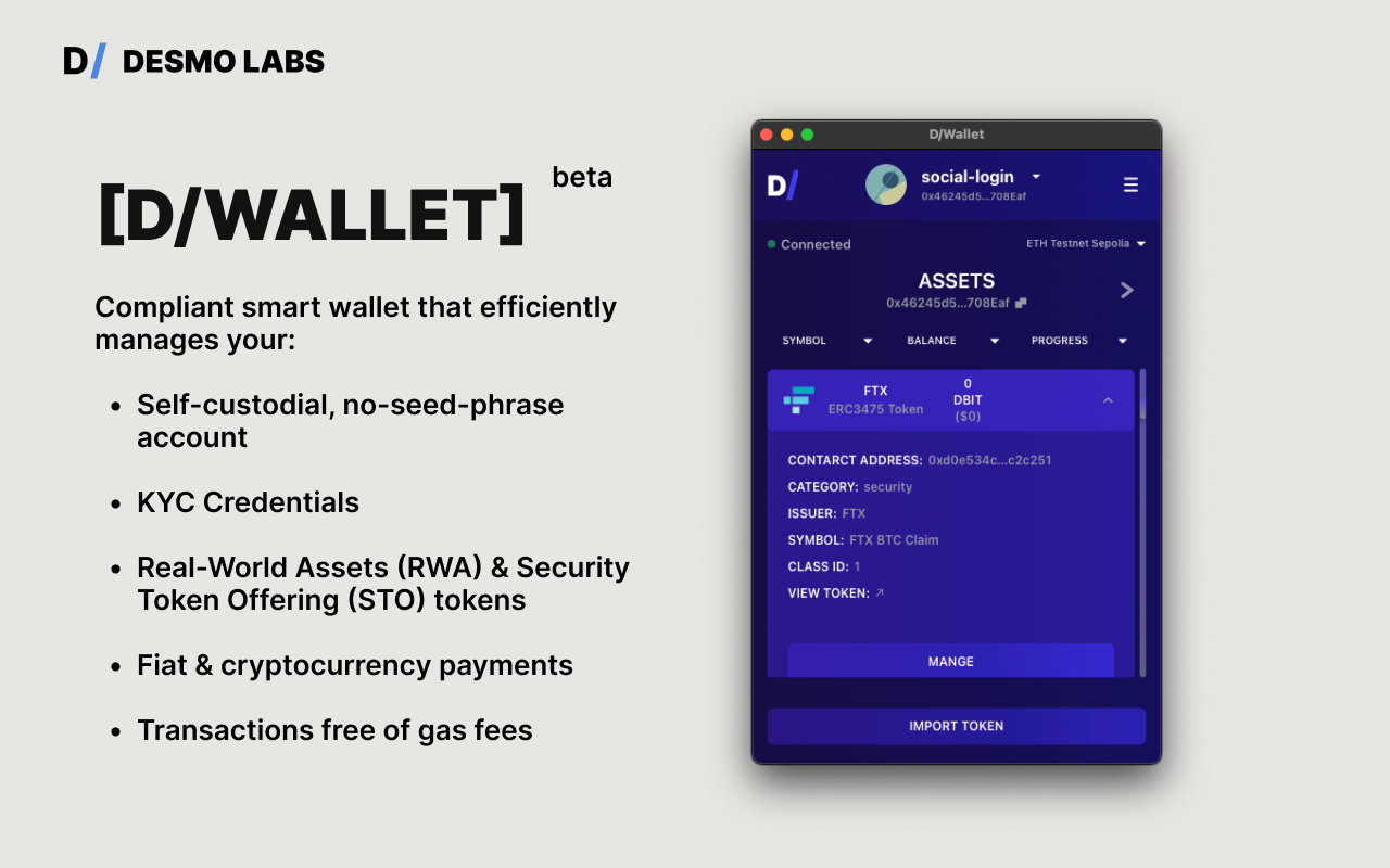 Introducing D/Wallet, The Firsts EBSI-Conformant Wallet Revolutionizing Decentralized Finance